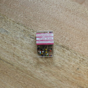 Glaskopspelden set van 100