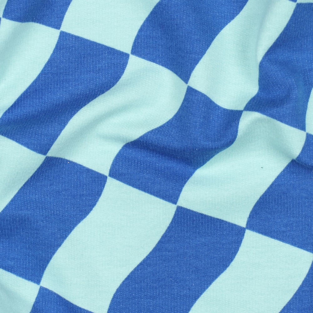 Soft sweat check - Blauw/mint - Afbeelding 2