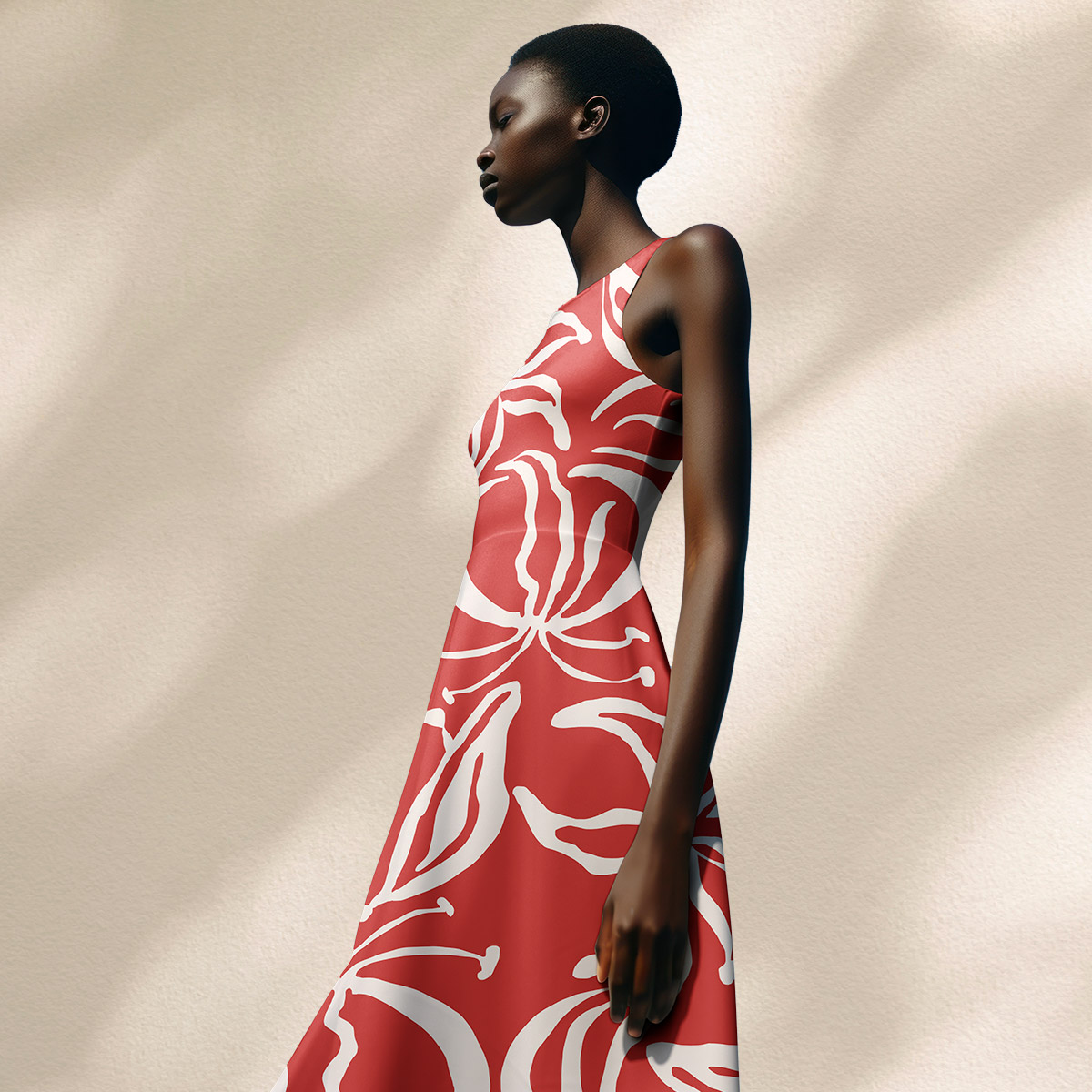 Light&Lush - viscose - Red - Afbeelding 2