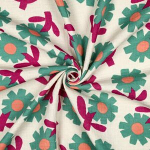 Double gauze flowers Jennifer Bouron